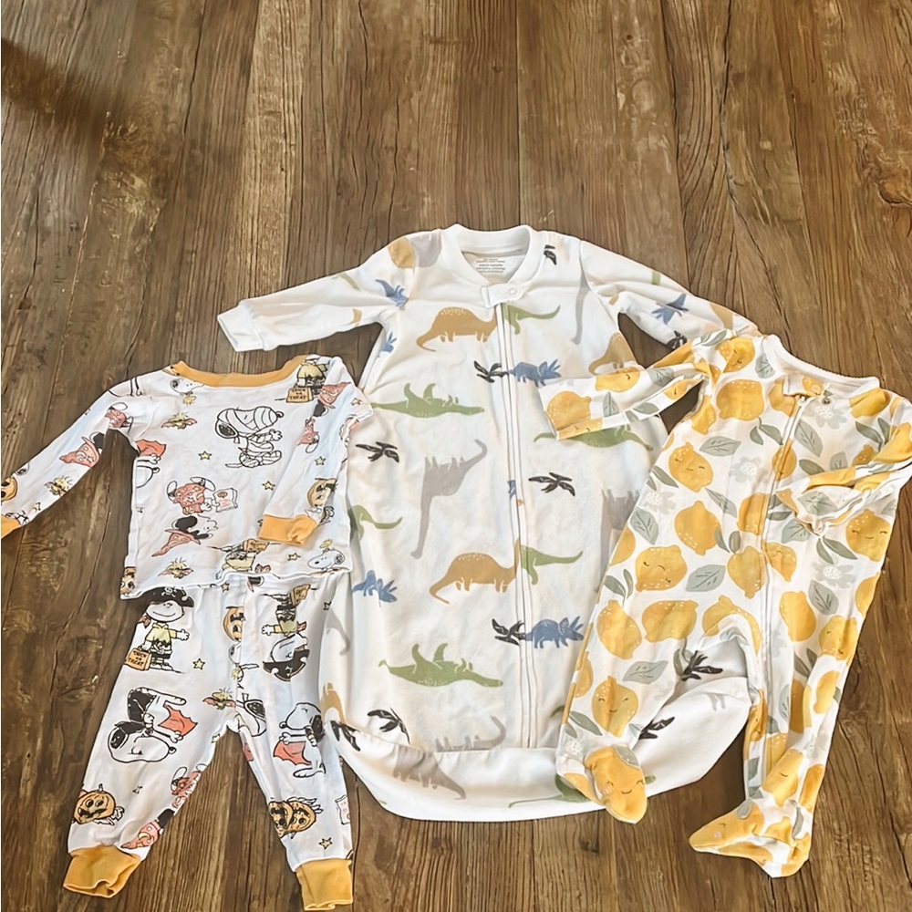 Baby boys PJs and sleep sack!